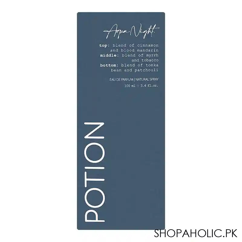 Potion Aqua Night Eau De Parfum, For Women, 100ml - Image 3