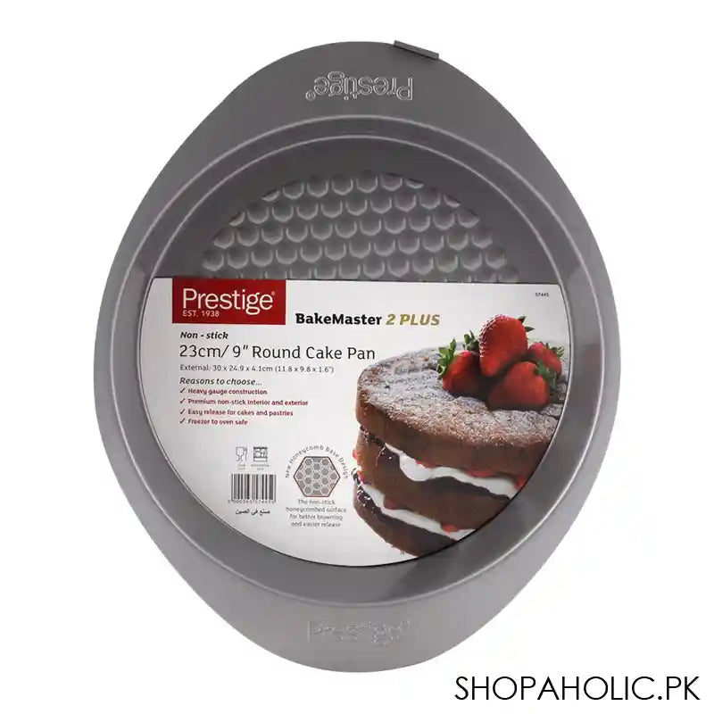 Prestige Non-Stick Round Cake Pan 23cm/9 inches - 57445 - Image 2