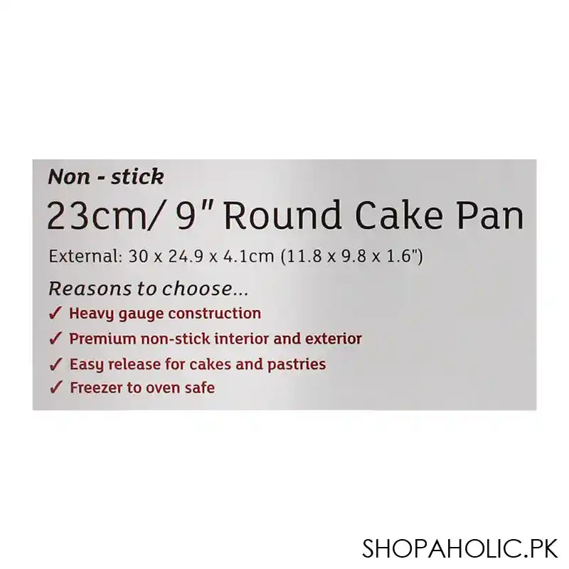 Prestige Non-Stick Round Cake Pan 23cm/9 inches - 57445 - Image 3