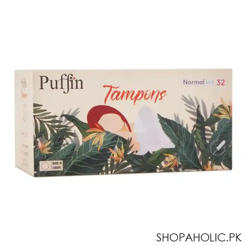 puffin tampons normal, 32 pack main image