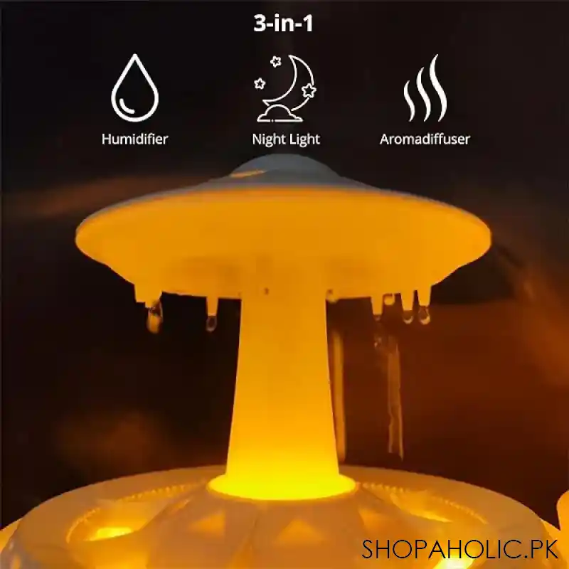 rain drop mushroom humidifier image3