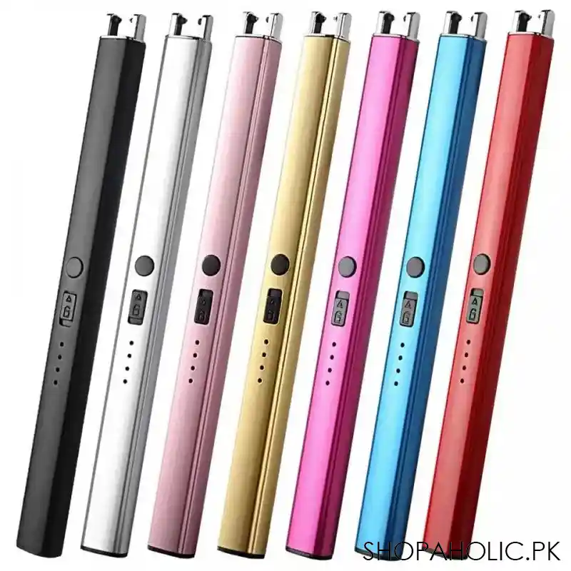 rechargeable pen style arc electric lighter image5