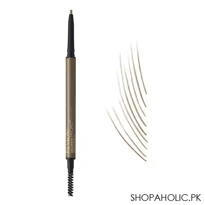 Revlon Color stay Micro Brow Pencil, 453 Soft Brown - Main Image