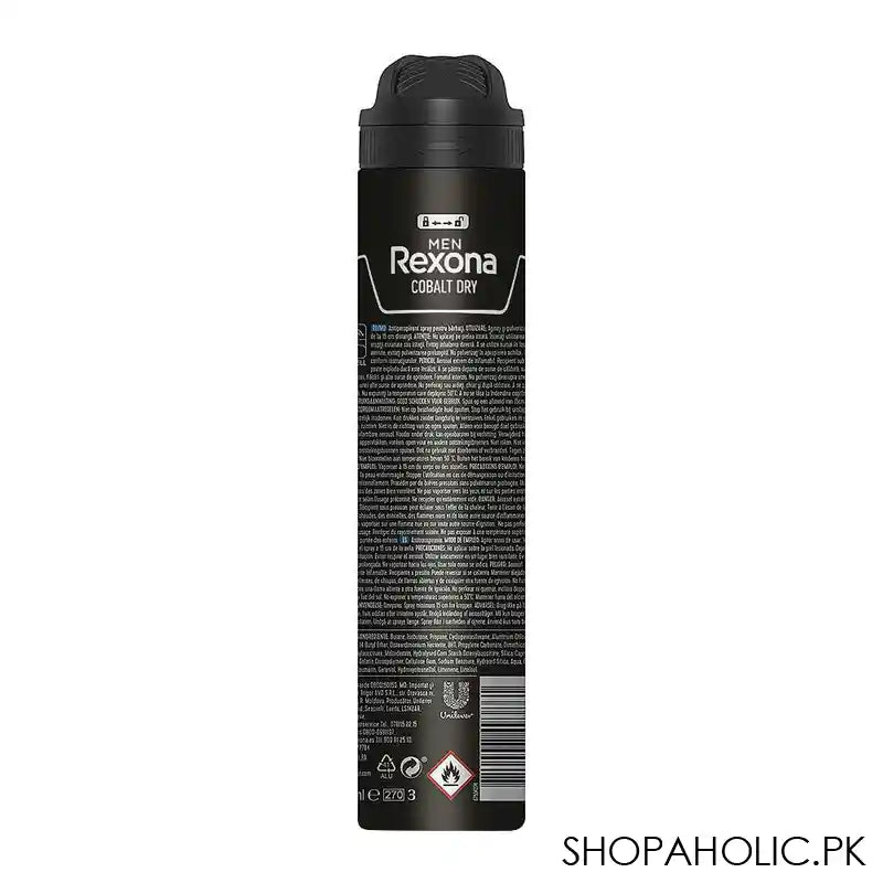 Rexona Men 48H Motion Sense Cobalt Dry Body Spray, 200ml - Image 3