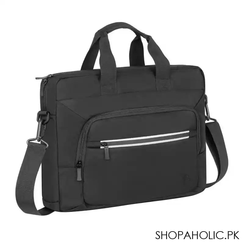 Rivacase 13.3-14 Inches Eco Laptop Bag, Black, 7521 - Main Image