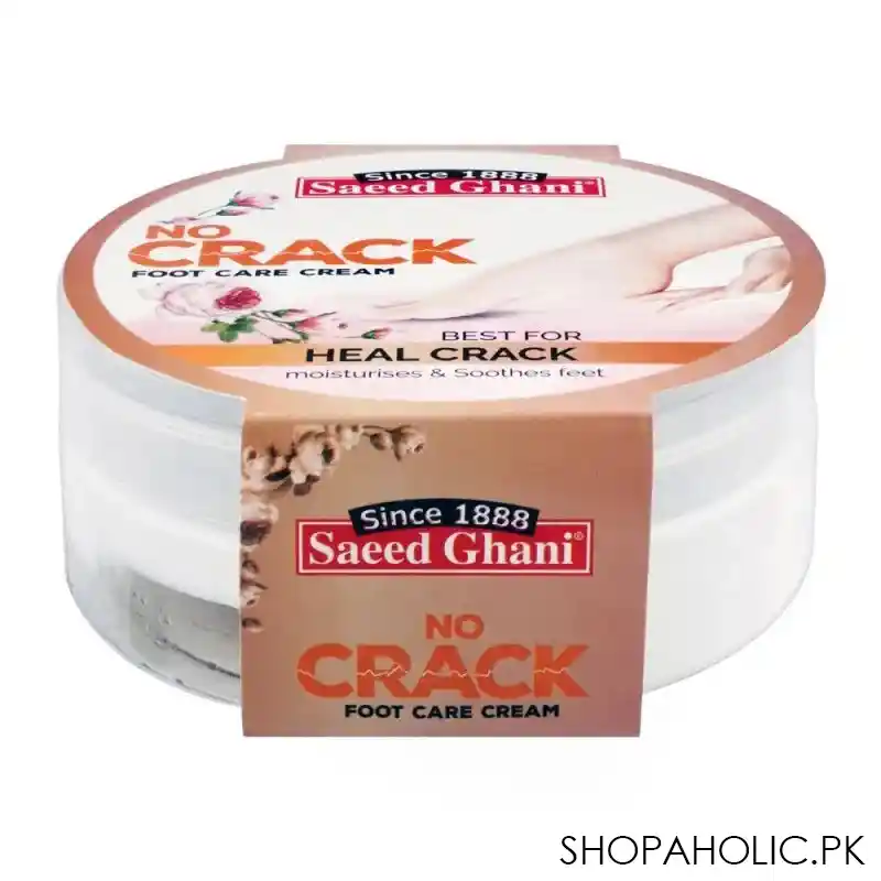 saeed ghani no crack foot care cream, 180g main image