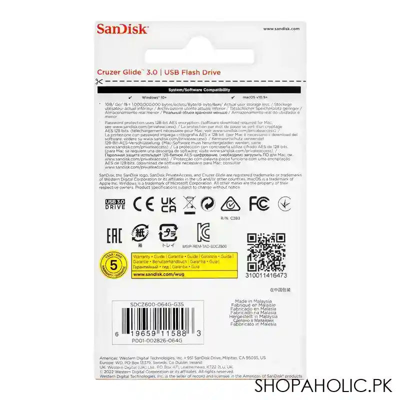 Sandisk Cruzer Glide 16GB USB Flash Drive 3.0 - Image 4