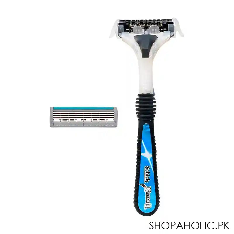 Schick Xtreme 3 Sub Zero Cool The Burn Razor, 1 Razor + 2 Cartridges - Main Image