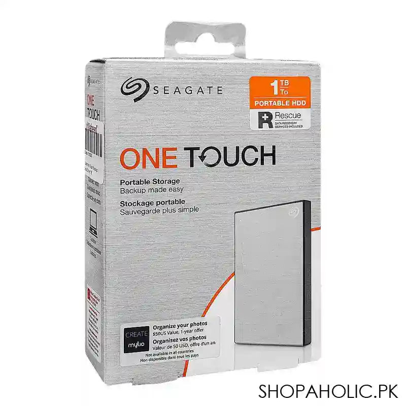 Sea Gate One Touch Backup Portable Drive 1TB - Main Image