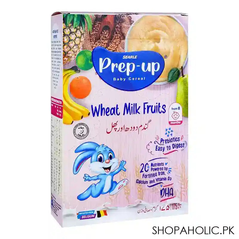 Searle Prep-Up Baby Cereal Wheat Milk & Fruits 175gm - Main Image