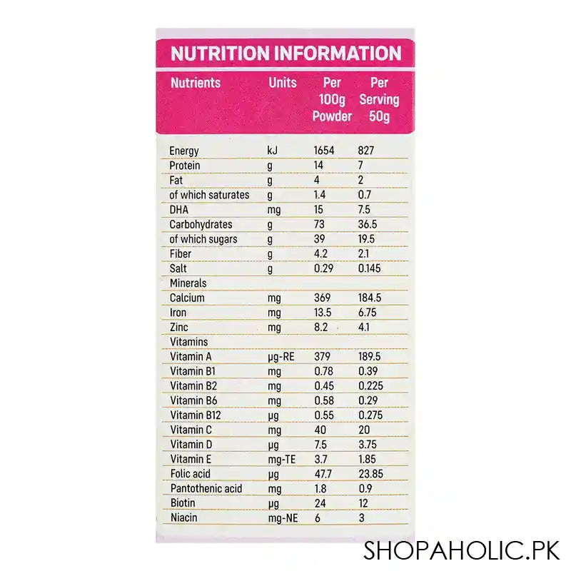 Searle Prep-Up Baby Cereal Wheat Milk & Fruits 175gm - Image 5