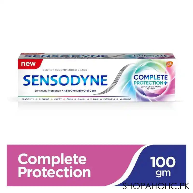 Sensodyne Complete Protection+ Fresh Breath, Superior Cleaning Action Toothpaste, 100g - Image 4