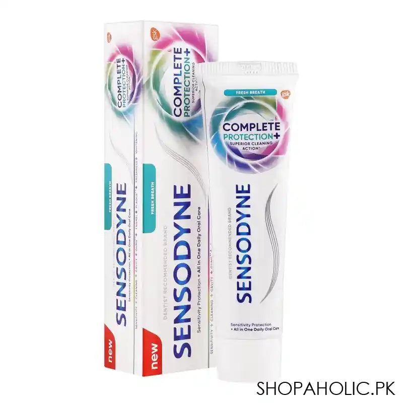 Sensodyne Complete Protection+ Fresh Breath Toothpaste, 70g - Main Image