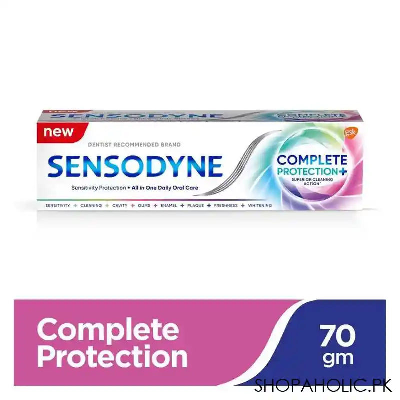 Sensodyne Complete Protection+ Fresh Breath Toothpaste, 70g - Image 4