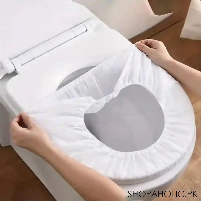 set of 10 disposable toilet seat cover image4