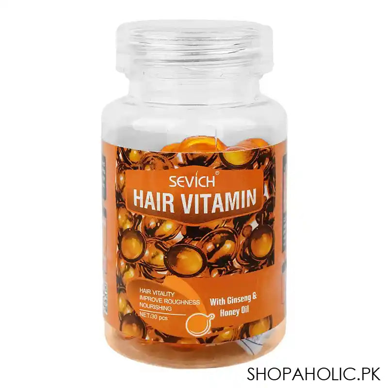 Sevich Hair Vitamins Ginseng & Honey Oil Capsule, 30-Pack - Main Image