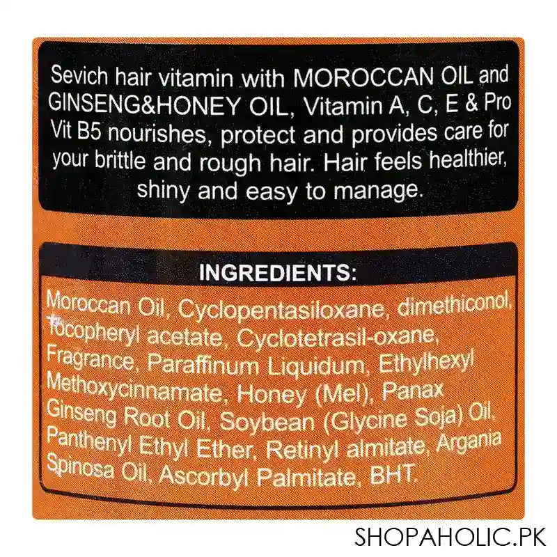 Sevich Hair Vitamins Ginseng & Honey Oil Capsule, 30-Pack - Image 4