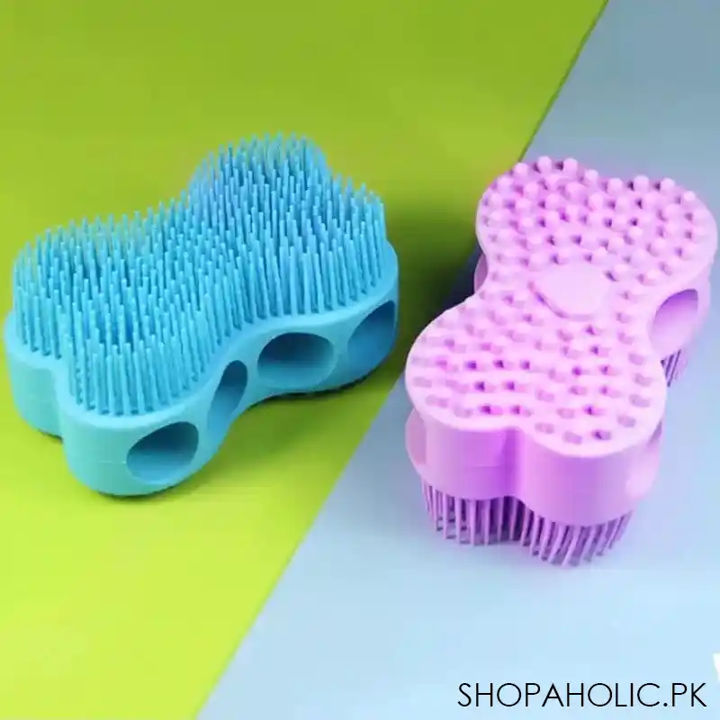 silicone bath brush for babies main image