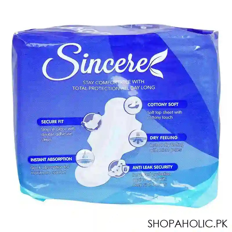 Sincere Maxi Thick Extra Long Sanitary Napkins, 8-Pack - Image 4