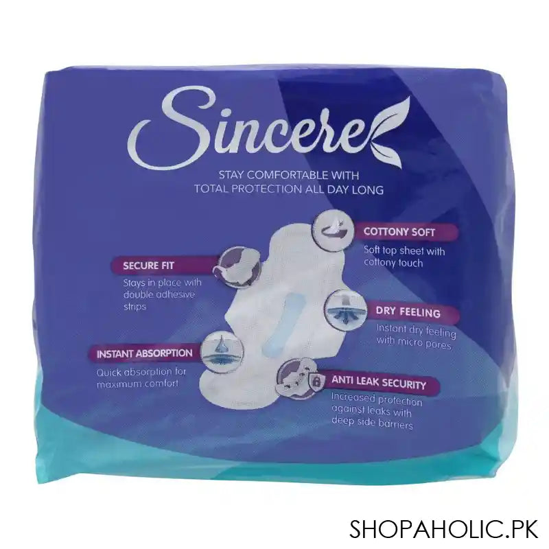 Sincere Maxi Thick Long Sanitary Napkins, 9-Pack - Image 3