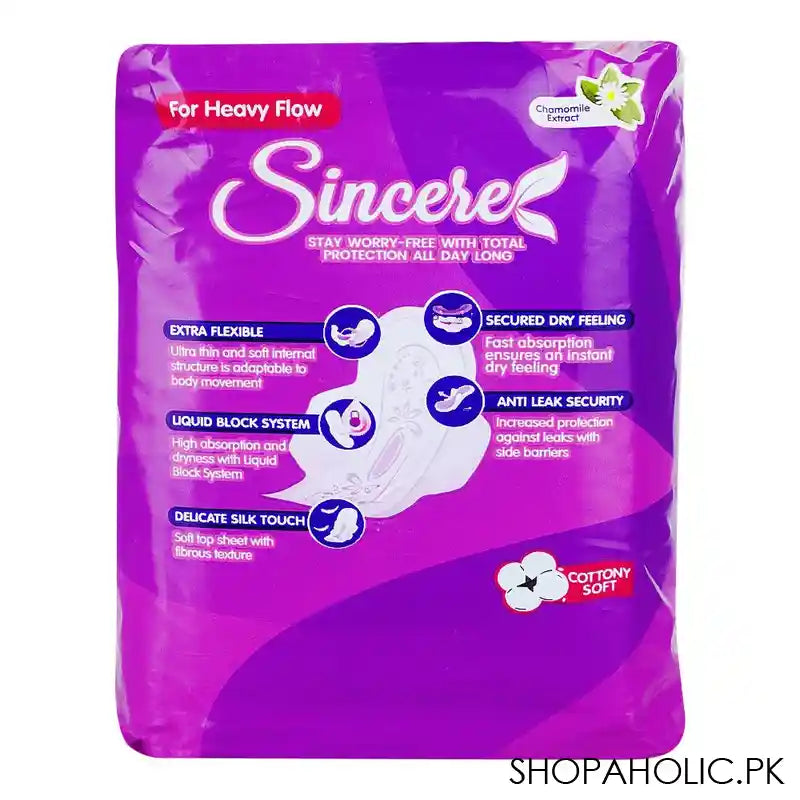 Sincere Ultra Thin Extra Long Sanitary Napkins, 7-Pack - Image 3