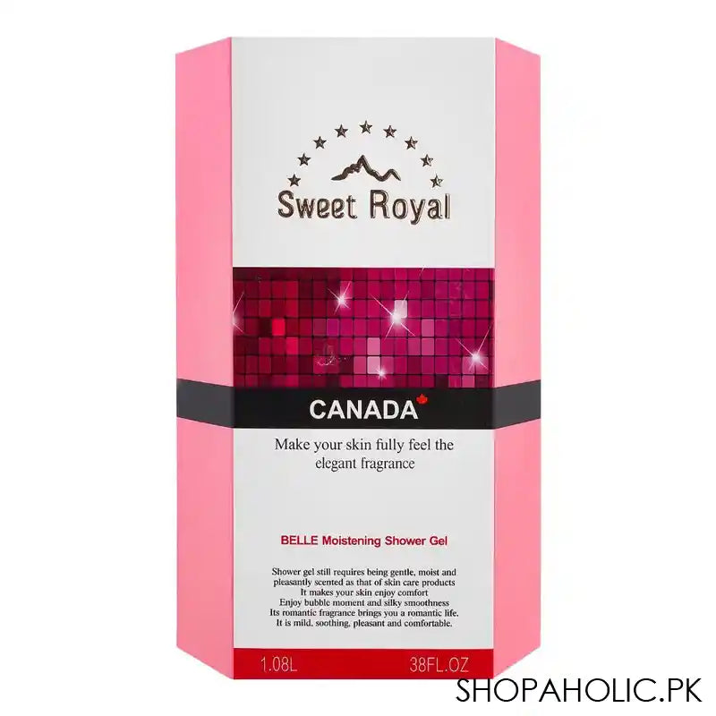 Sweet Royal Canada Belle Moistening Shower Gel, 1.08 Litre - Image 4