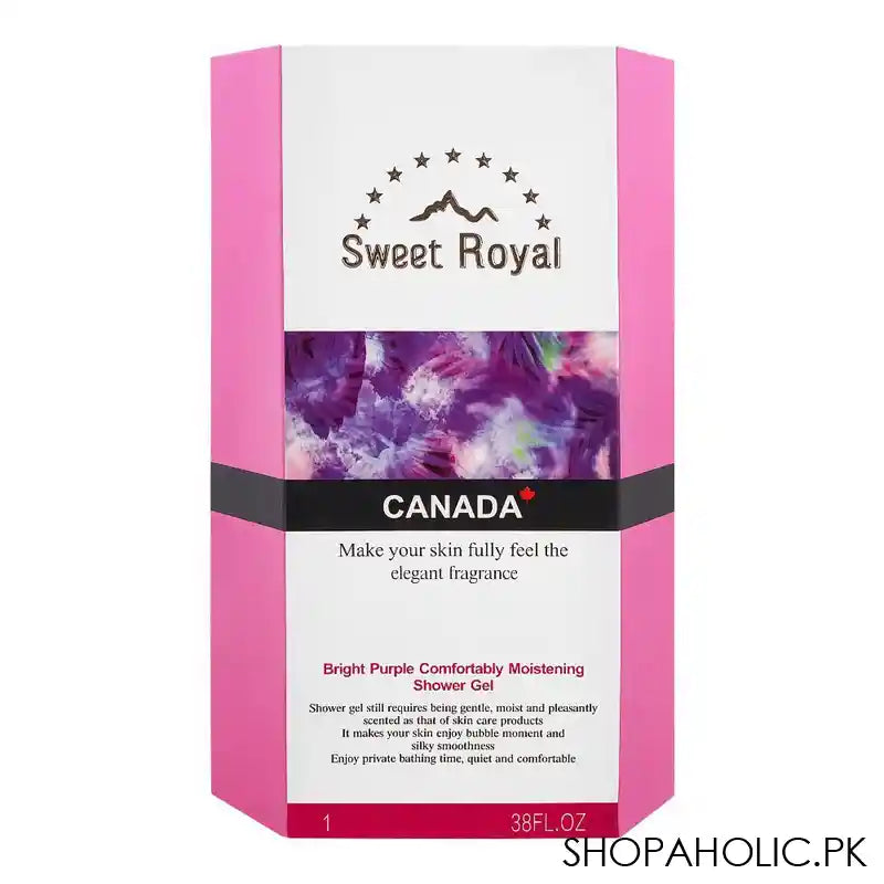 Sweet Royal Canada Bright Purple Comfortably Moistening Shower Gel, 1.08 Litre - Image 2