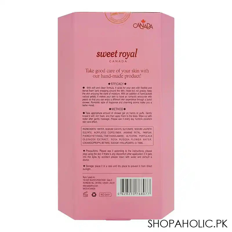 Sweet Royal Canada Happy Moisturizing Shower Gel, 1.08 Liter - Image 2