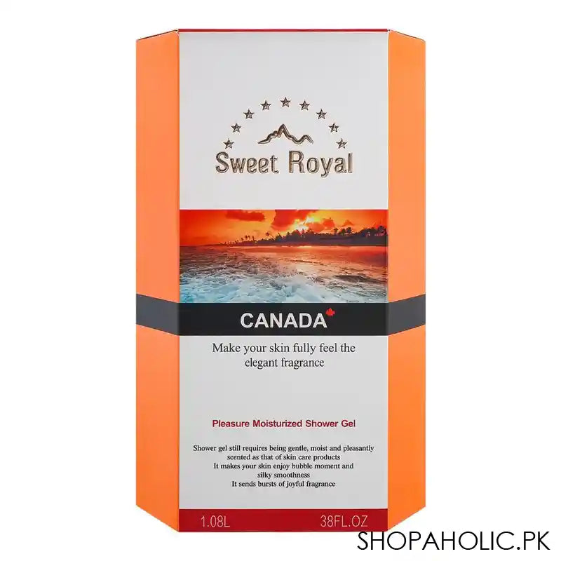 Sweet Royal Canada Pleasure Moisturized Shower Gel, 1.08 Litre - Image 4