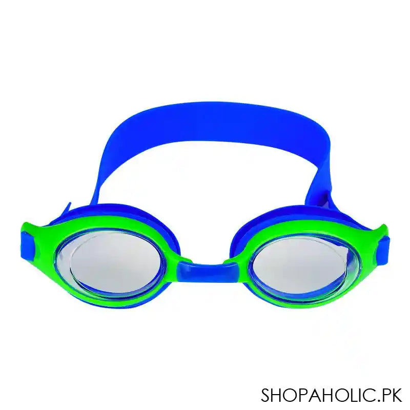 Swimming Goggles For Kids 3-9 Years, Anti Fog, Blue, JR6AF - Main Image