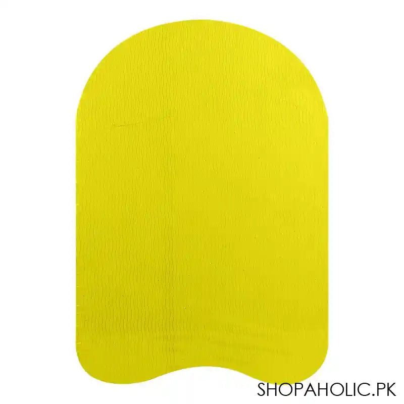 Swimming U Shaped Kickboard, Float Board For Kids & Adults, Integrated Hole, Yellow, YY-A1 - Main Image