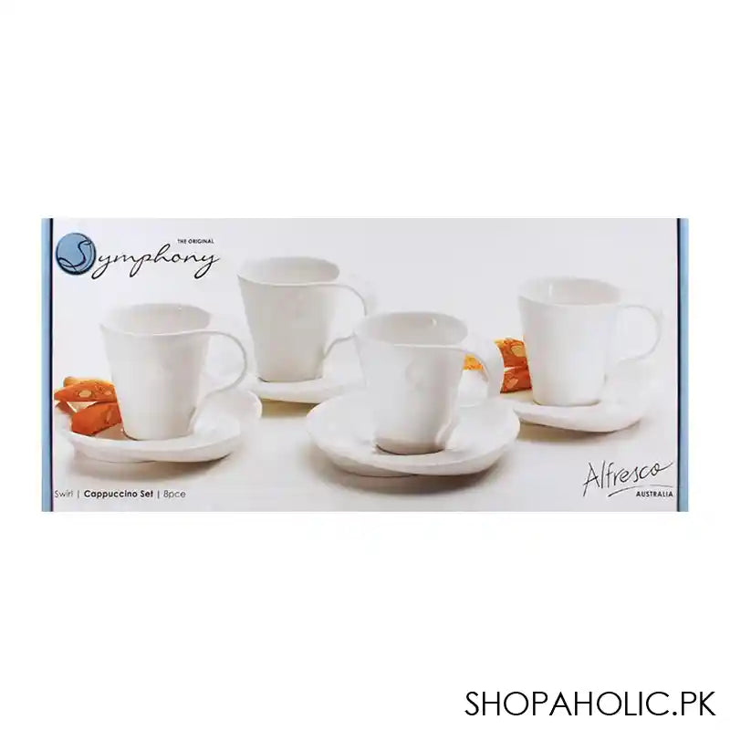 Symphony Swirl Cappuccino Set 8pcs ES-3832 - Image 4