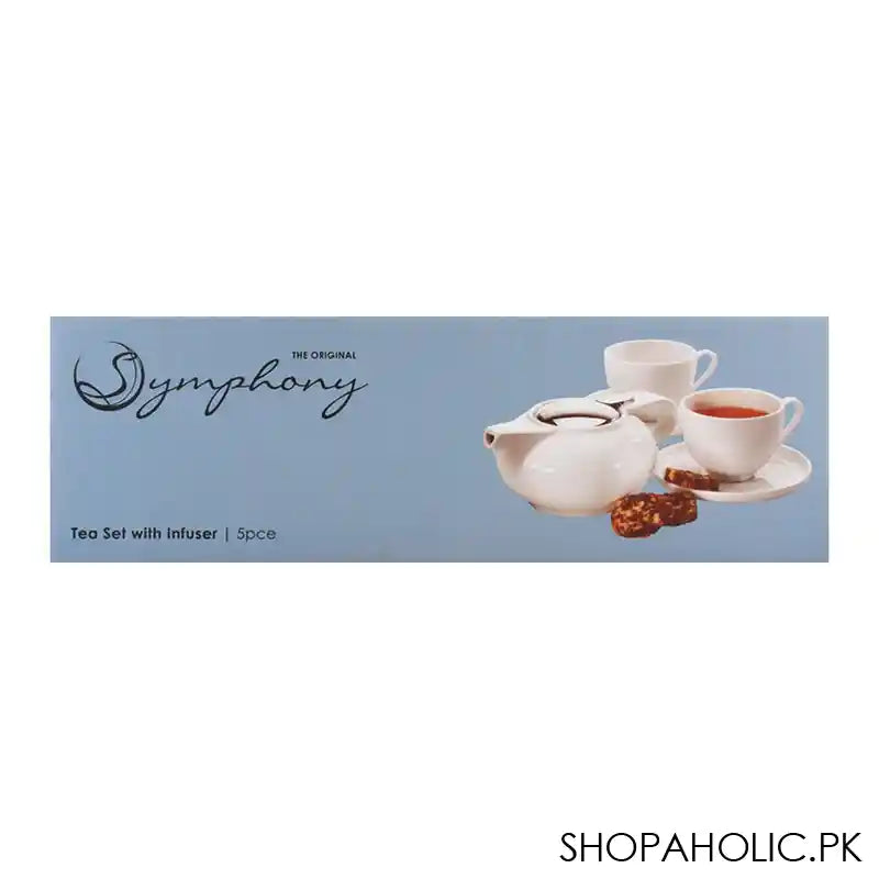 Symphony Tea Set With Infuser 5pcs SY-4321 - Image 3