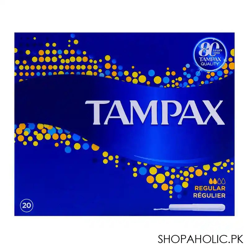 Tampax Regular Tampons 20-Pack - Main Image