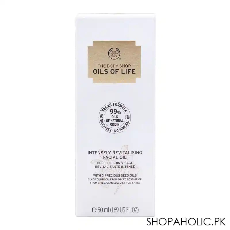 The Body Shop Oils Of Life, Intensely Revitalising Facial Oil, 50ml - Image 3