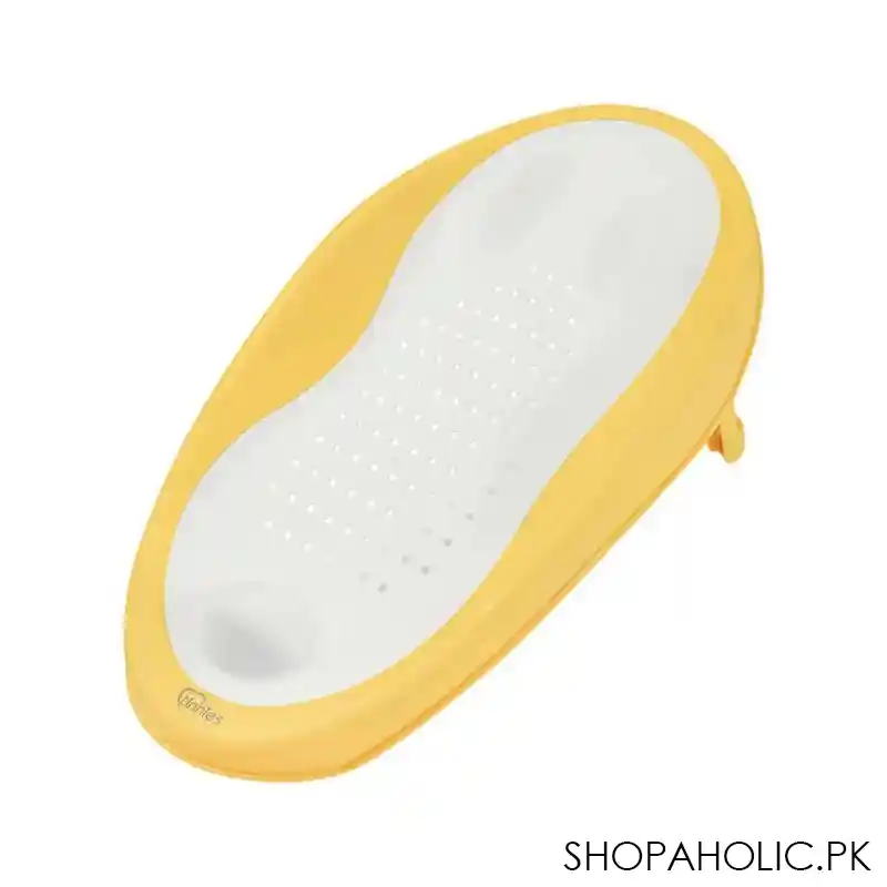 tinnies baby bath seat, yellow, 11x21 inches, t031 main image