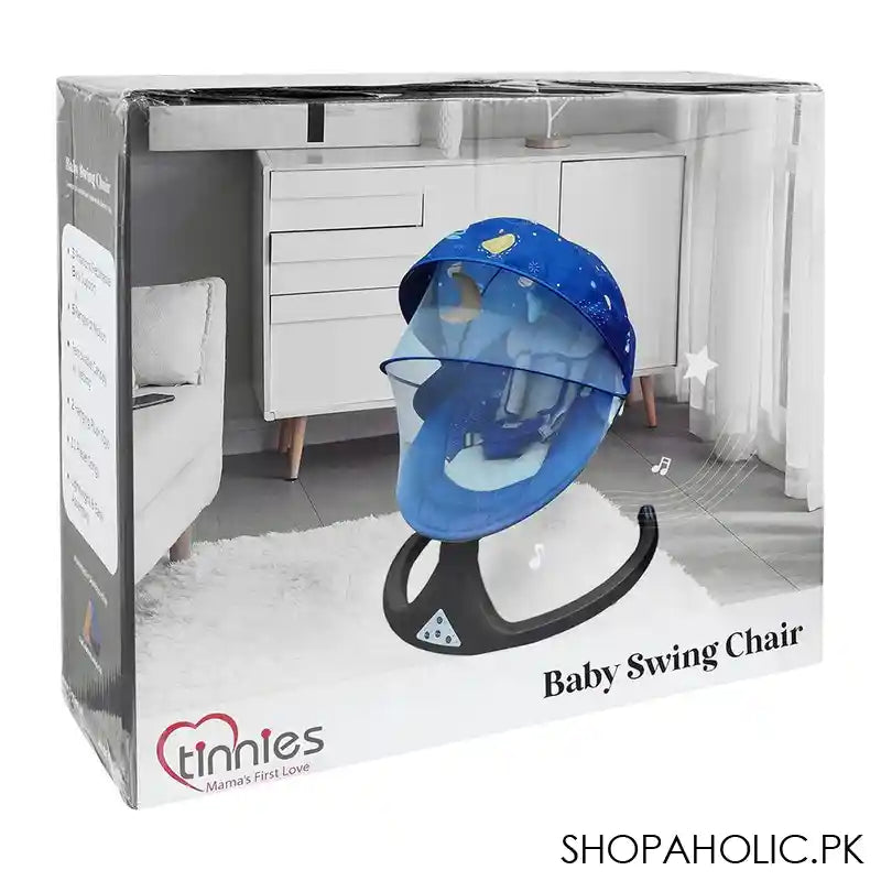 Tinnies Baby Bath Swing, Grey, 28x22 Inches, T523 - Image 5