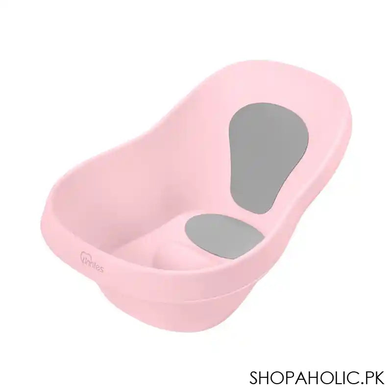 Tinnies Baby Bath Tub, Small, Pink, 25x17x8 Inches, T041 - Main Image