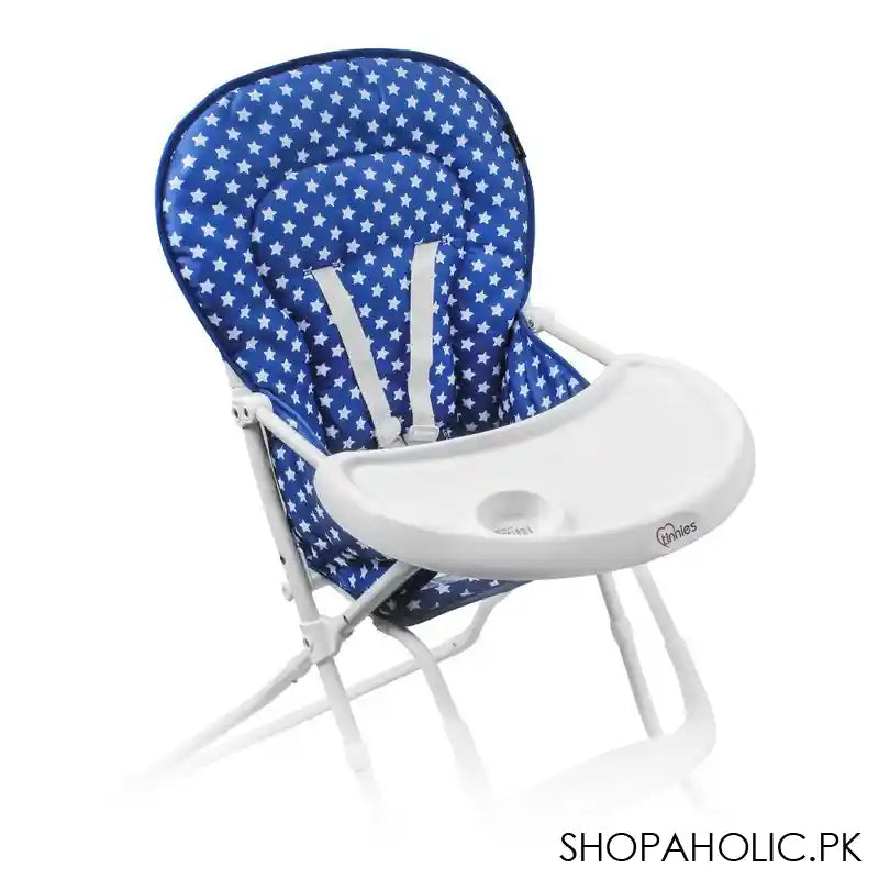 Tinnies Baby High Chair, Blue, T-026 - Image 3