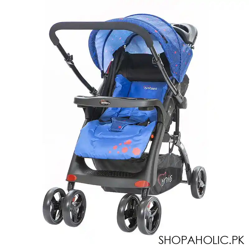 Tinnies Baby Stroller, Royal, Blue C-18D - Image 3