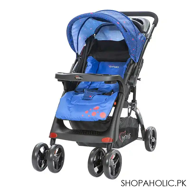 Tinnies Baby Stroller, Royal, Blue C-18D - Image 4