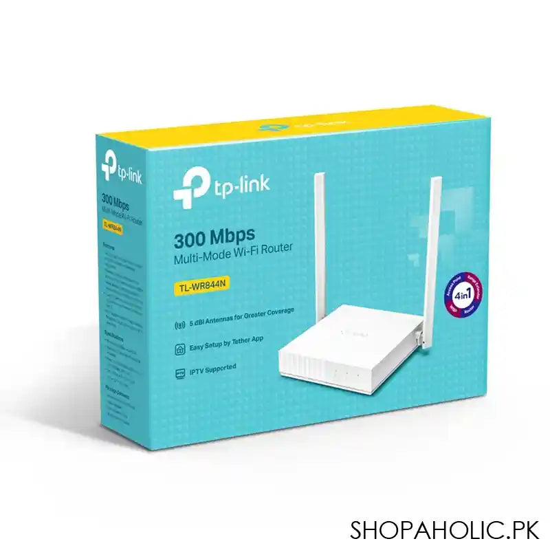 TP-LINK 300Mbps Multi-Mode Wi-Fi Router, TL-WR844N - Image 4