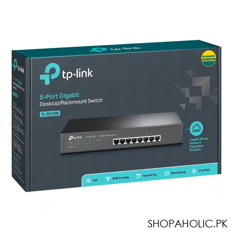 TP-LINK 8-Port Gigabit Desktop Switch, TL-SG1008D - Image 2