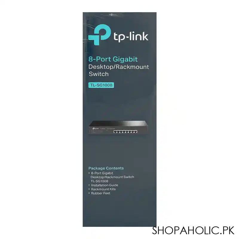 TP-LINK 8-Port Gigabit Desktop Switch, TL-SG1008D - Image 3