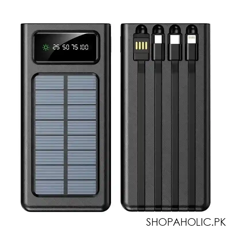 transparent led solar power bank 10000mah image2