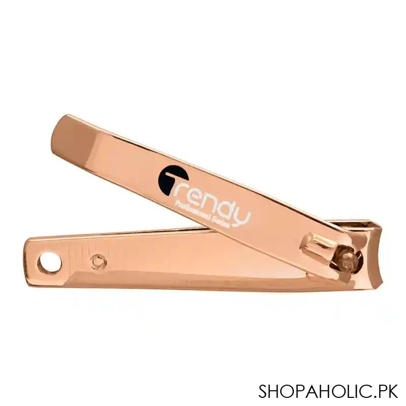 Trendy Nail Clippers, Golden, TD-107 - Main Image