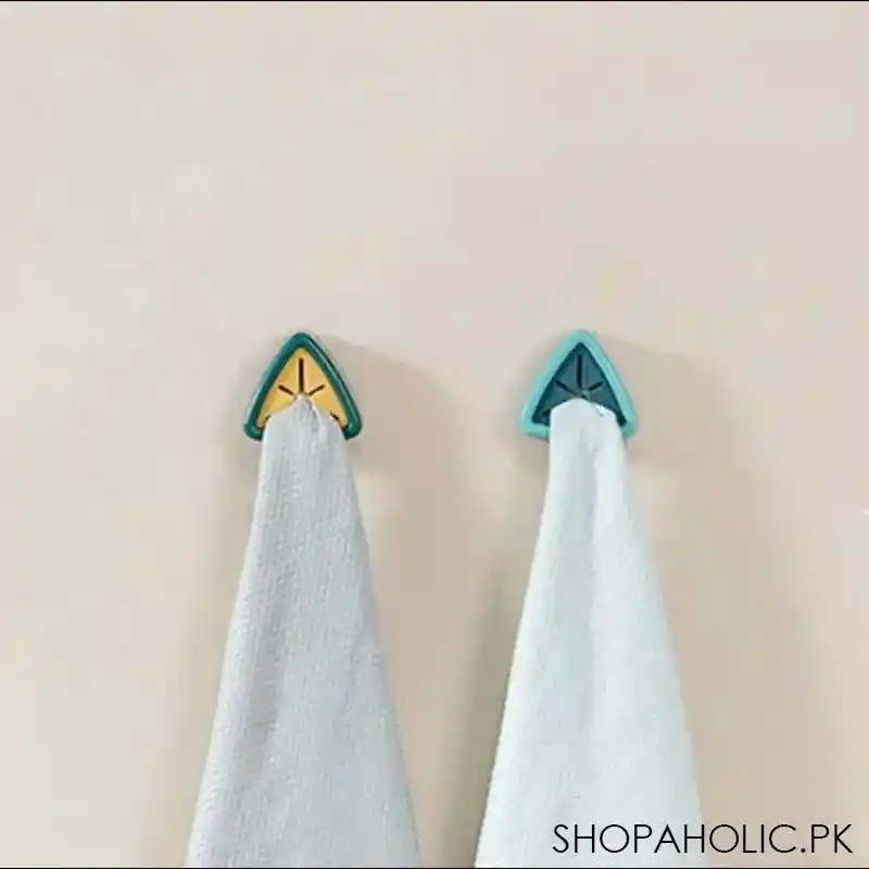 triangle towel hooks for kitchen rags image5