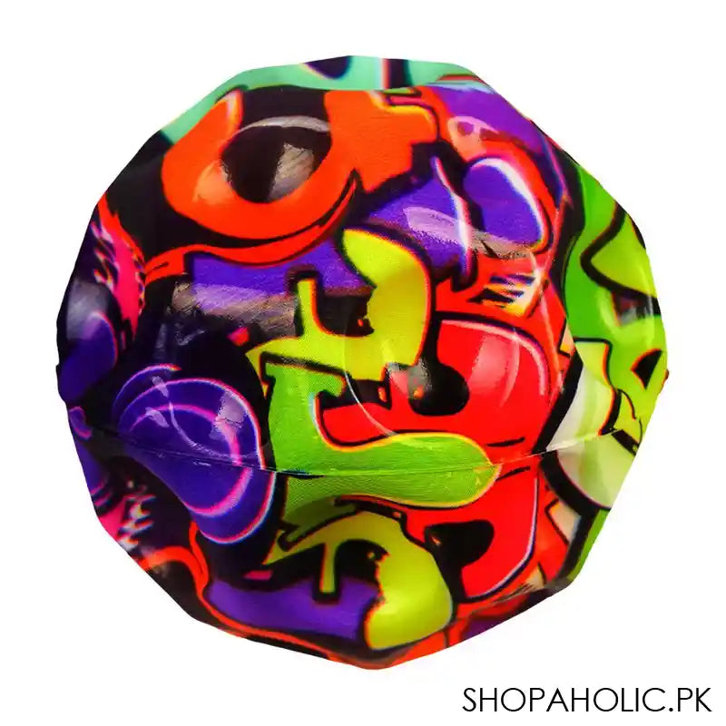 UBS Graffiti Bouncing Moon Ball, 1-Piece - Main Image