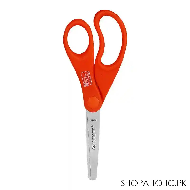 UBS Westcott School Left and Right Handed Kids Scissors, 2in, Red - Main Image