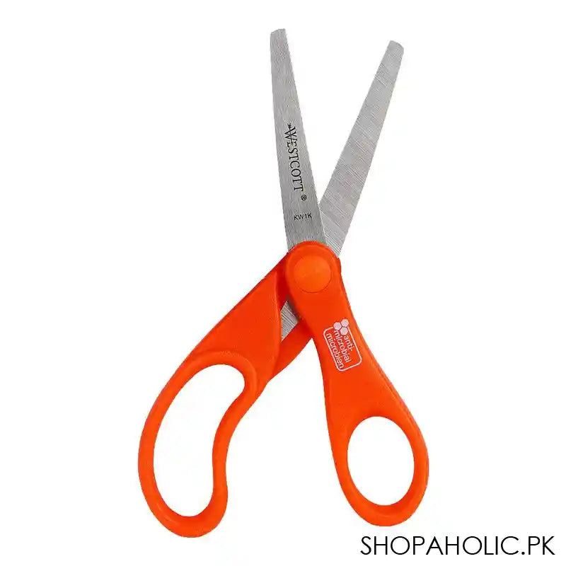 UBS Westcott School Left and Right Handed Kids Scissors, 2in, Red - Image 2